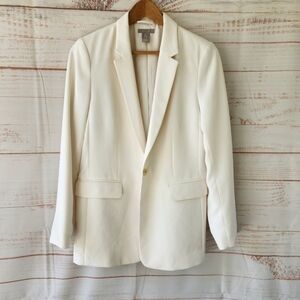 H&M Ivory Blazer Size S